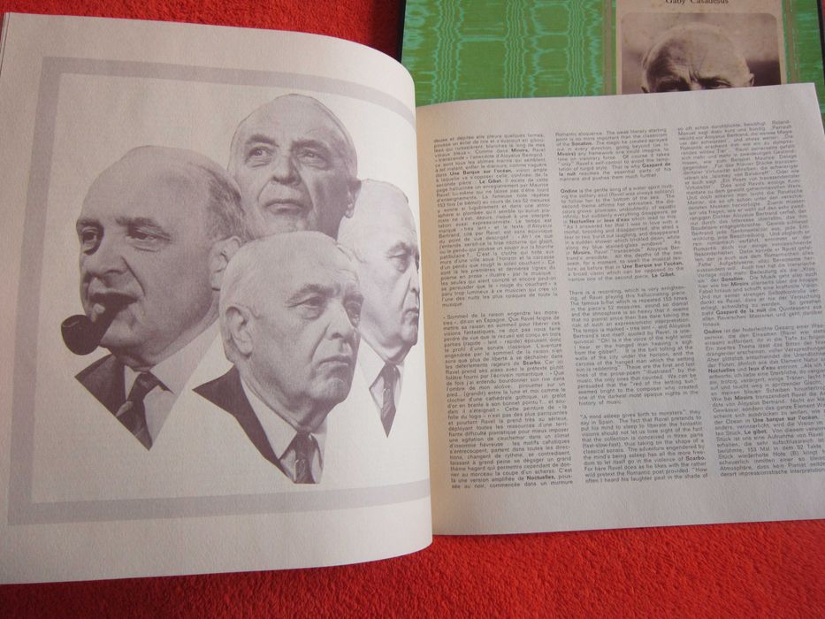 vinil rar Robert Casadesus Interprete Ravel: L'oeuvre Pour Pian 1972