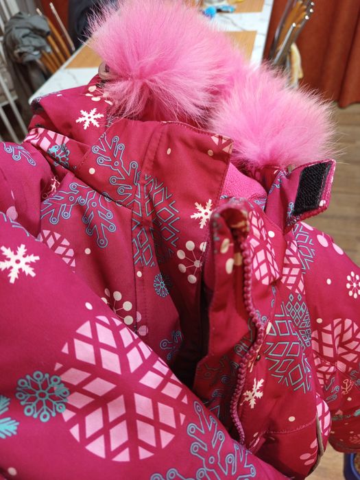 Зимний костюм на девочку