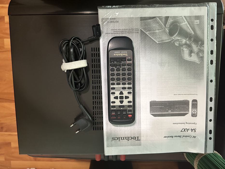 Receiver Technics SA AX7 cu telecomanda