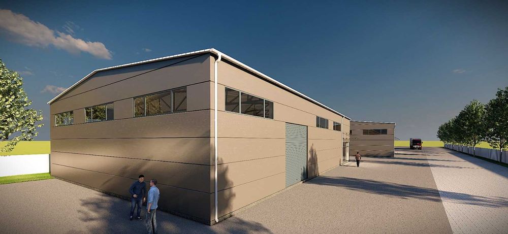 De inchiriat HALE DEPOZITARE si SOWROOM, str. Barajului nr.11