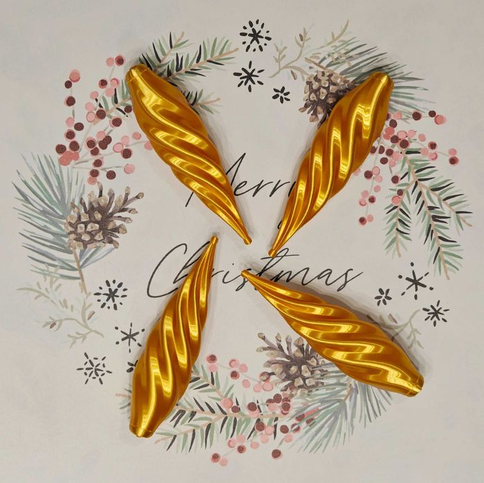 Globuri pentru bradul de Craciun printate 3D