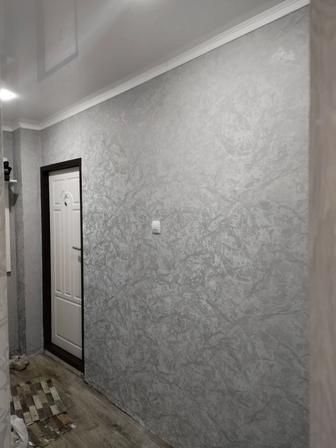 Поклейка обоев  разных работу сделаем