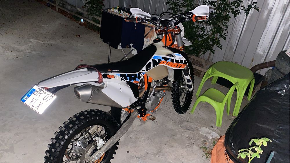 Vand ktm exc 450 sixday