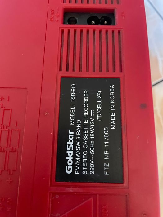 Radiocasetofon Boombox GoldStar Max2 TSR-913