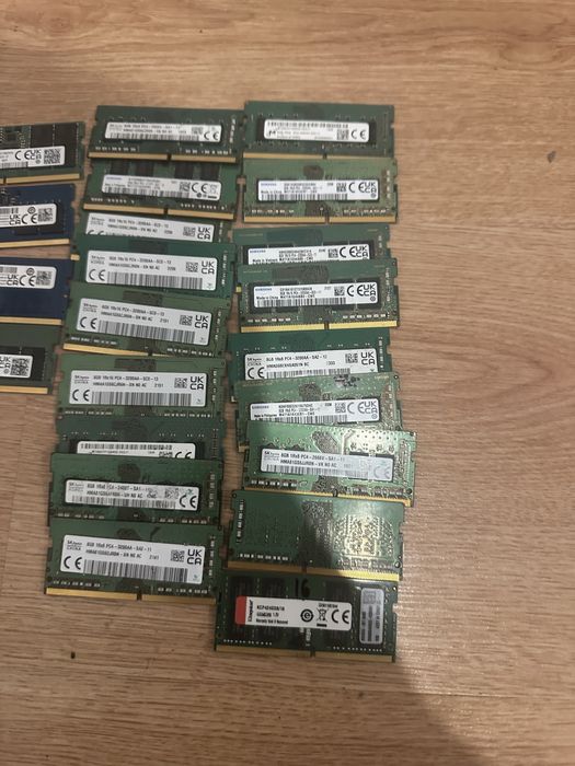 Memorie laptop  sodim ddr 4 8 gb samsung , hynix,kingston ,etc