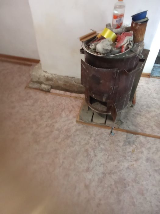 Дачный домик с баней.