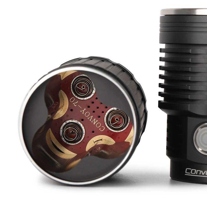 Convoy - cu led 3 x SFT40- pentru protectie si paza 6000Lm