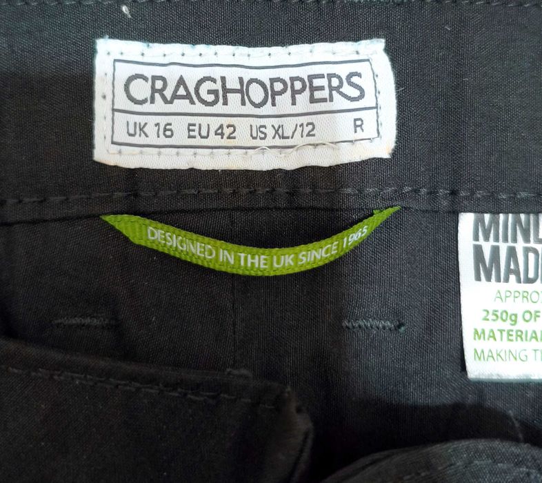 Pantaloni Craghoppers Kiwi Pro stretch, negru, pentru femei