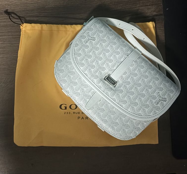 Goyard Messenger Bag Бяла