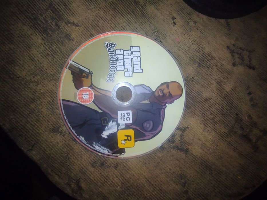 GTA San Andreas original PC DVD – Rockstar Games