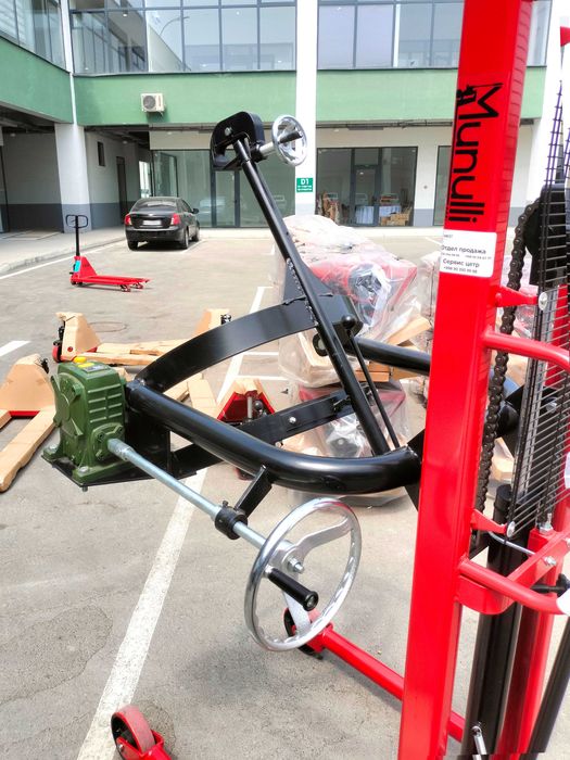 Штабелер Бочкокантователь MUNULLI 160см  350кг рохля кара транспаллет