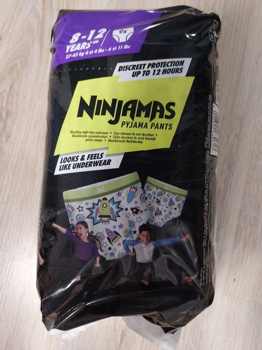 Pampersi Copii Ninjamas 8-12 ani