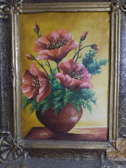 Pictura cu rama vechi