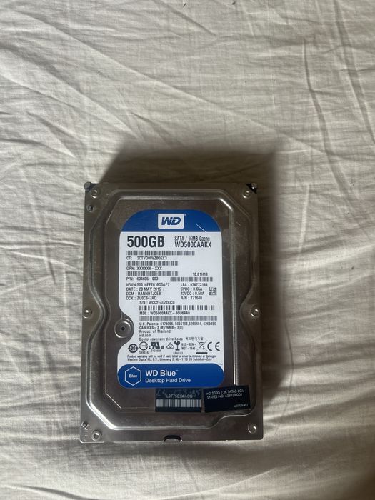 Продам два HDD 500gb