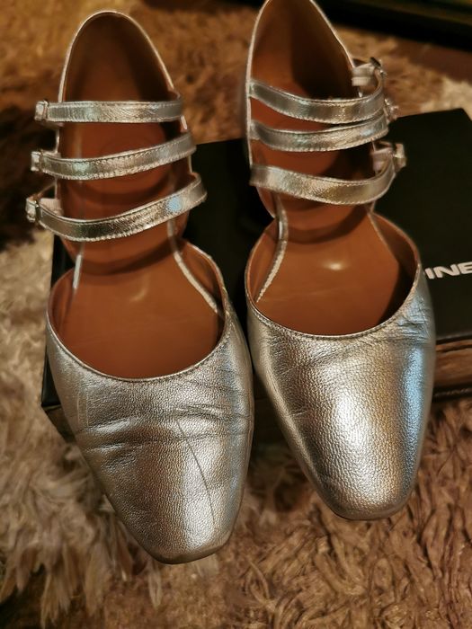 Pantofi/balerini piele 36