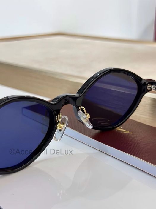 Ochelari de Soare Cartier Premiere  CT0540S Noi Full Box Verificare Colet Black