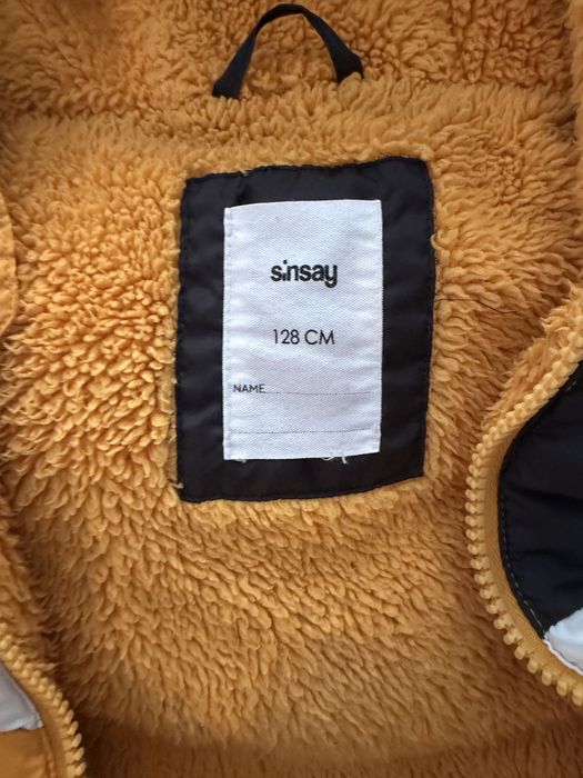 Geaca de iarna sinsay 128 cm cu blanita