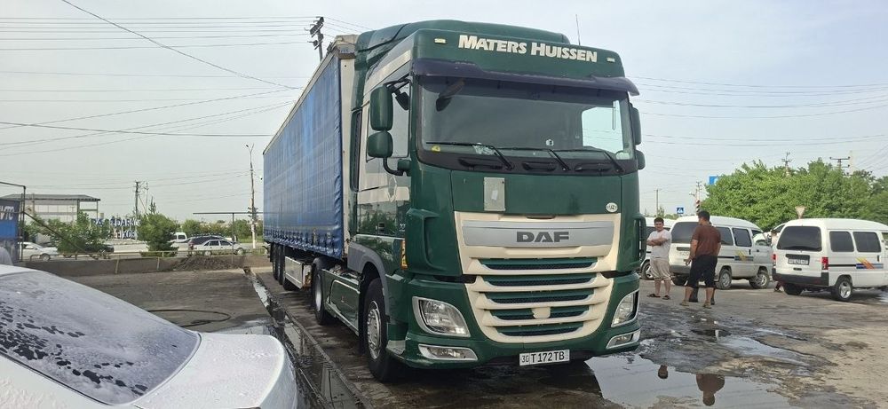 DAF XF440 EURO6 + KRONE прицеп Сотилади