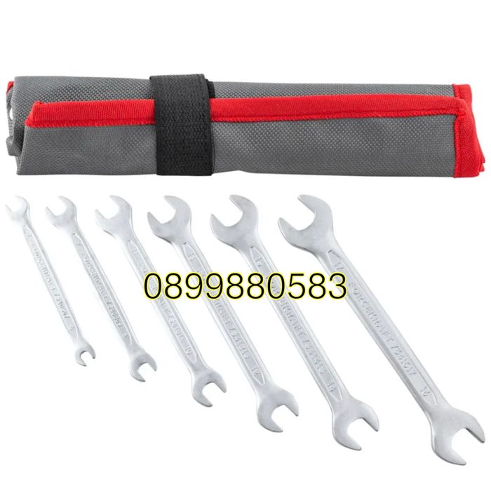 Гаечни ключове 6 части FORCEKRAFT 6 части, 6–17мм