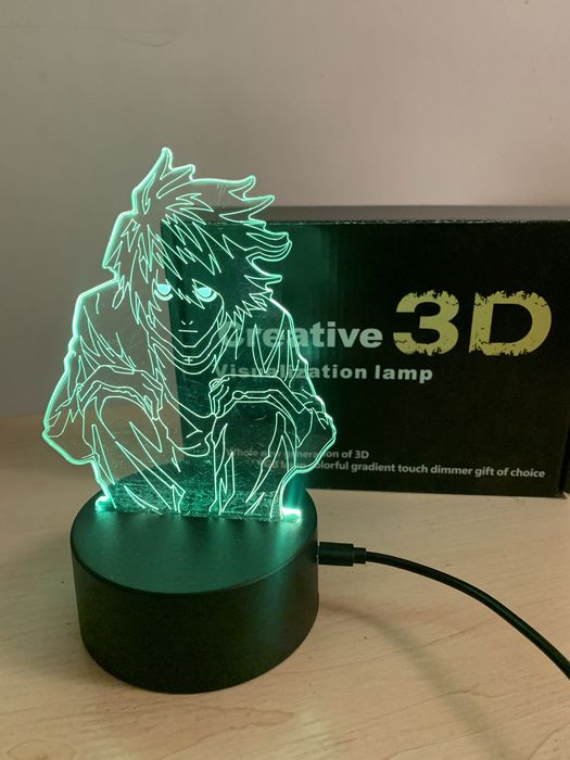 3D ночник светильник