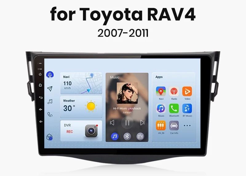 Toyota RAV 4 мултимедия Android  GPS Навигация
