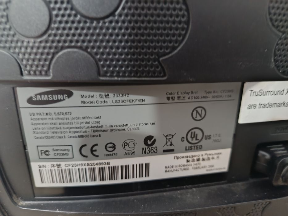 Vând tv Samsung 23inch