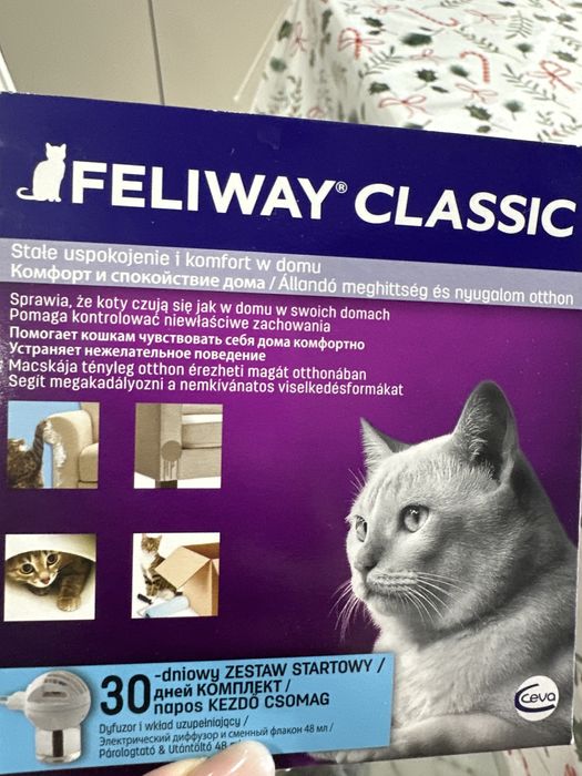 Feliway classic (феромоны для успокоения кошек с диффузором)