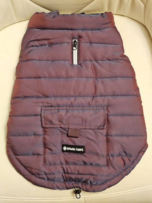 Jachetă vestă iarnă WarmShield impermeabilă -Cosmic  pt caini  XL NOUĂ