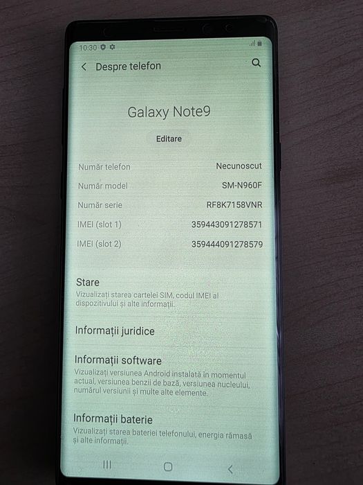 Telefon Samsung Galaxy Note 9