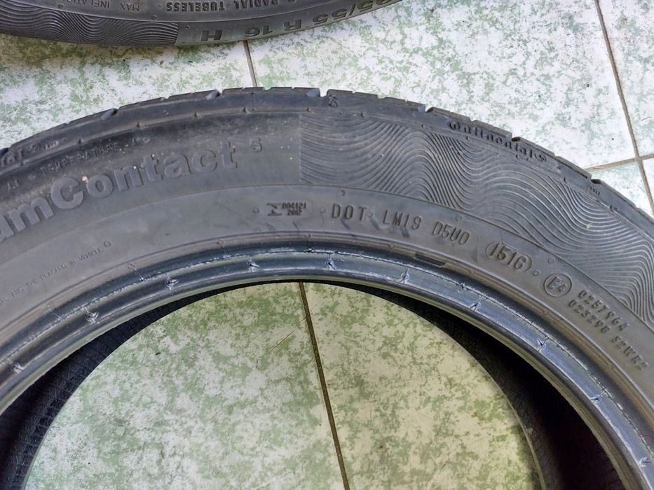 2 anvelope 195/55 R16 Continental