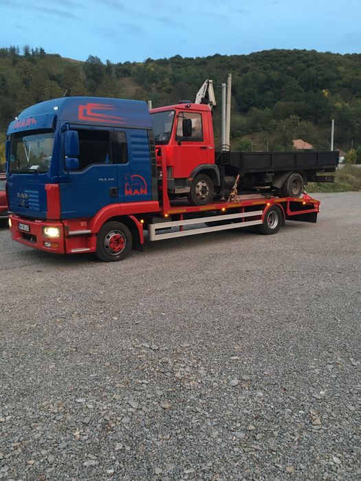 VARIANTE .Trailer ,platforma Man Tgl 12240 12 t.