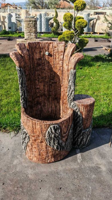 Градински мивки изработени от бетон