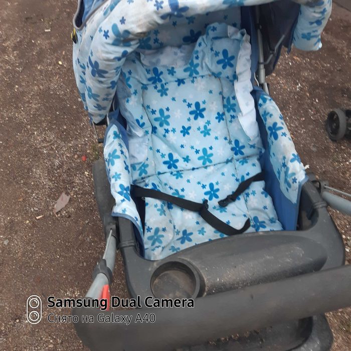 Детская зимняя коляска