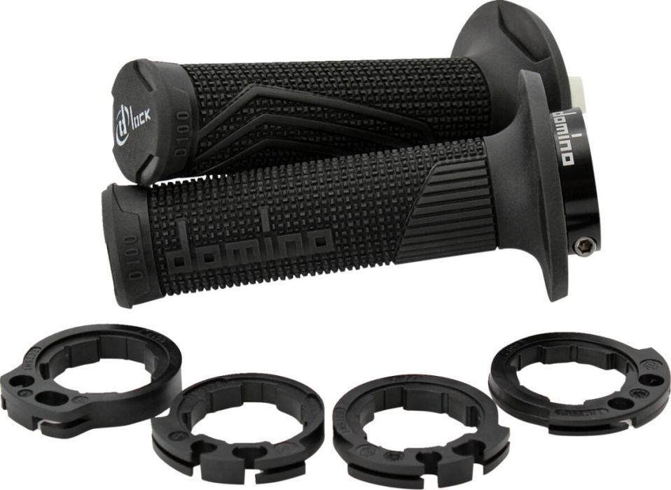 Mansoane ghidon Domino Negru D10046C4000A9-0 Kawasaki KX 450 F
