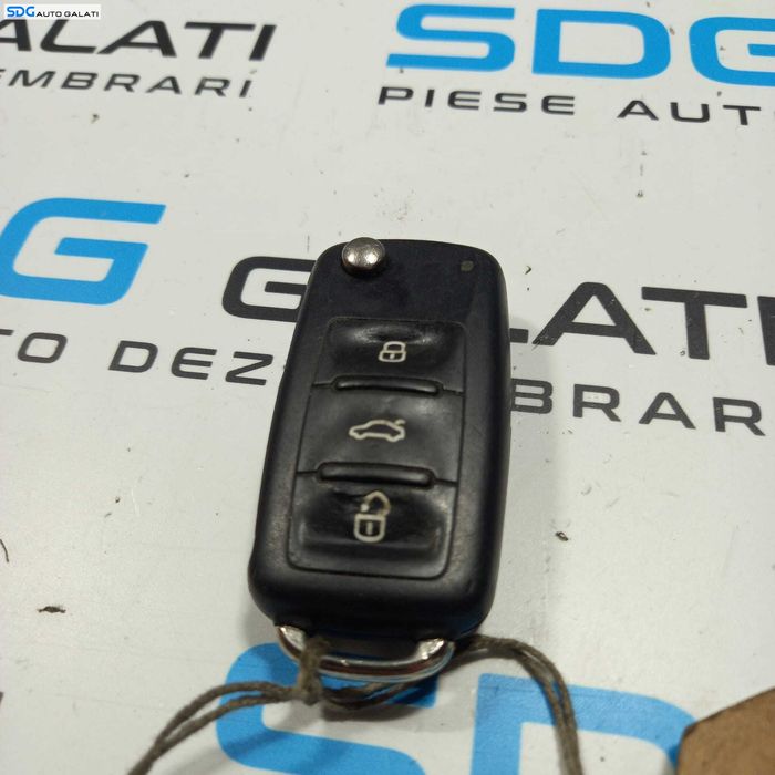 Carcasa Cheie Fara Cip si Lama Skoda Fabia 2 2007 - 2014 Cod 3T0837202H [1116]
