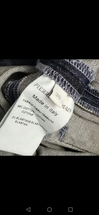 Balmain платье джинсовое