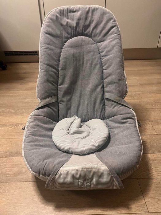 Бебешки шезлонг Mamas & Papas Wave Rocker – Grey Melange