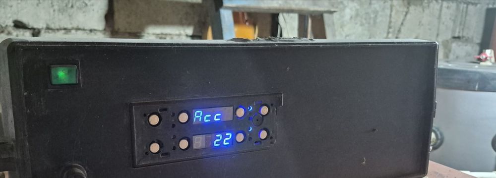 Panou de comandă și control centrală pe lemne Arca aspiro 43kw