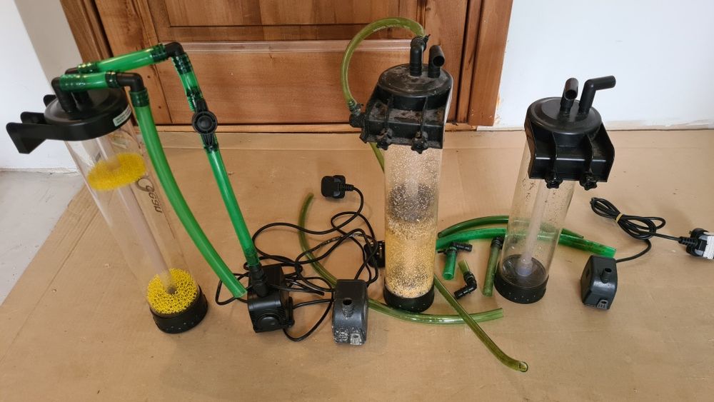 Reactoare media + pompe pentru acvarii