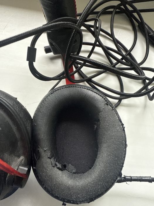 Игровые наушники hyperx cloud alpha red