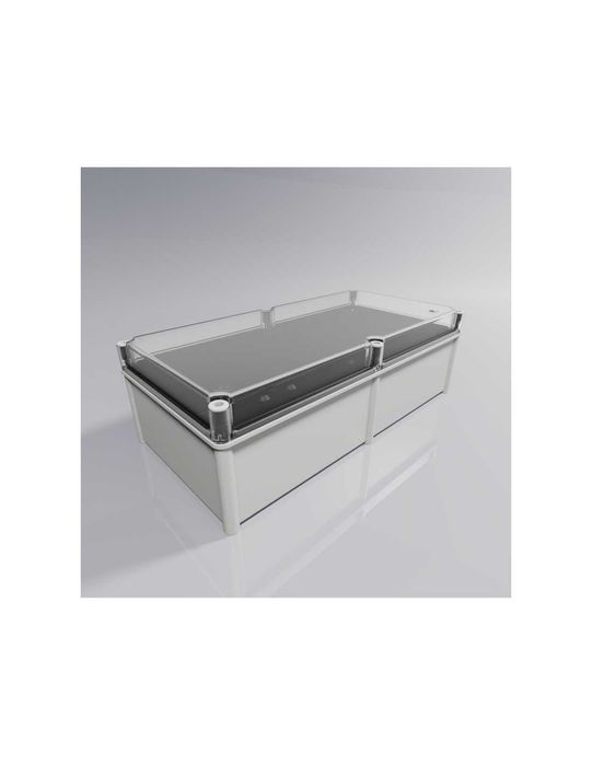 Cutie distributie exterior Safybox CA-63A, 540x270x205mm, usa transparenta, IP66, GRP