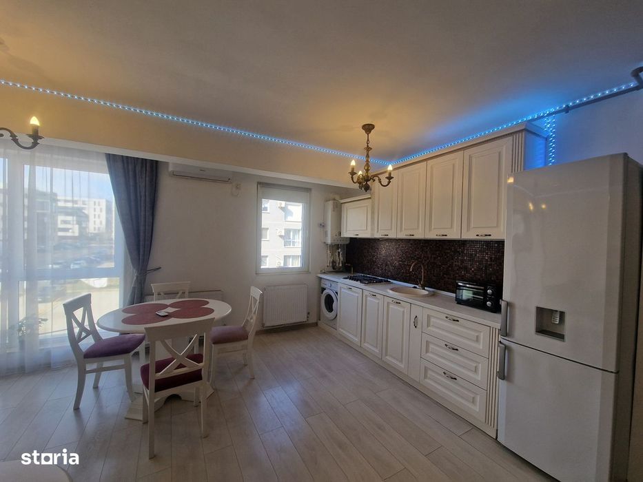 Tomis Plus- 2 camere, mobilat-utilat complet, termen lung, etaj 2-400e