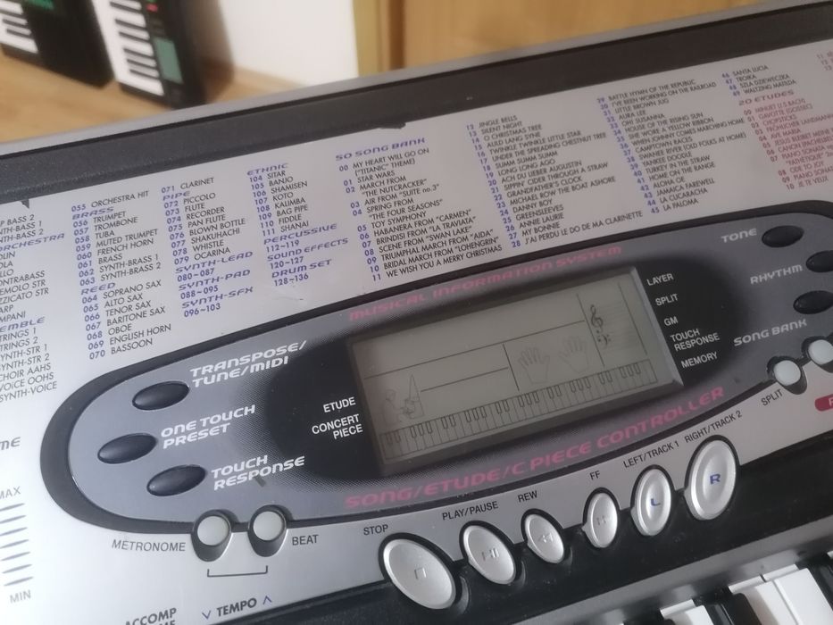 Casio CTK,573  pian digital dinamice orga