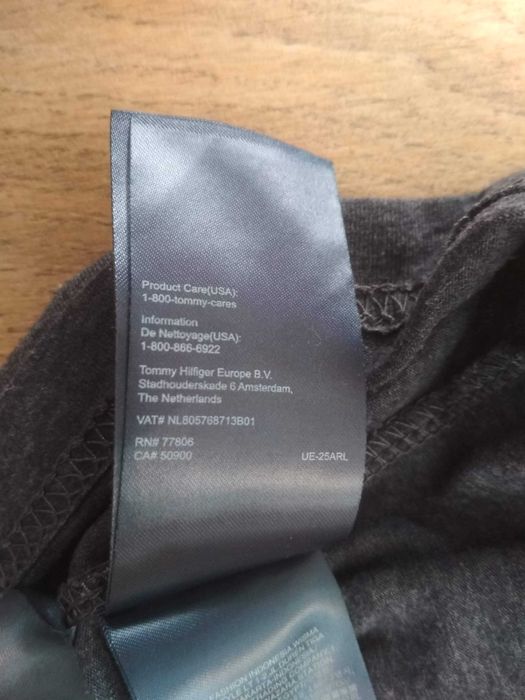 блуза фланелка тениска TOMMY HILFIGER JEANS с къс ръкав