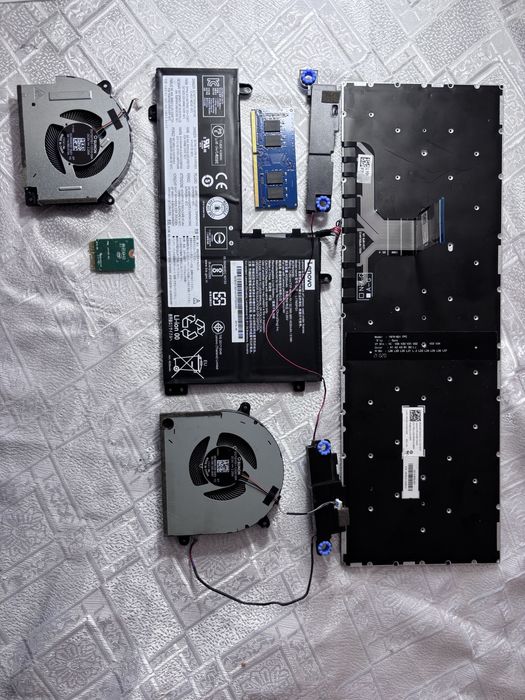 Piese laptop Lenovo originale, baterie, ram, ventilatoare, placa wifi