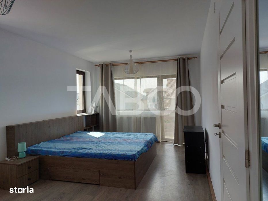 Casa de inchiriat cu 5 camere si 780 mp gradina langa padure in Sibiu