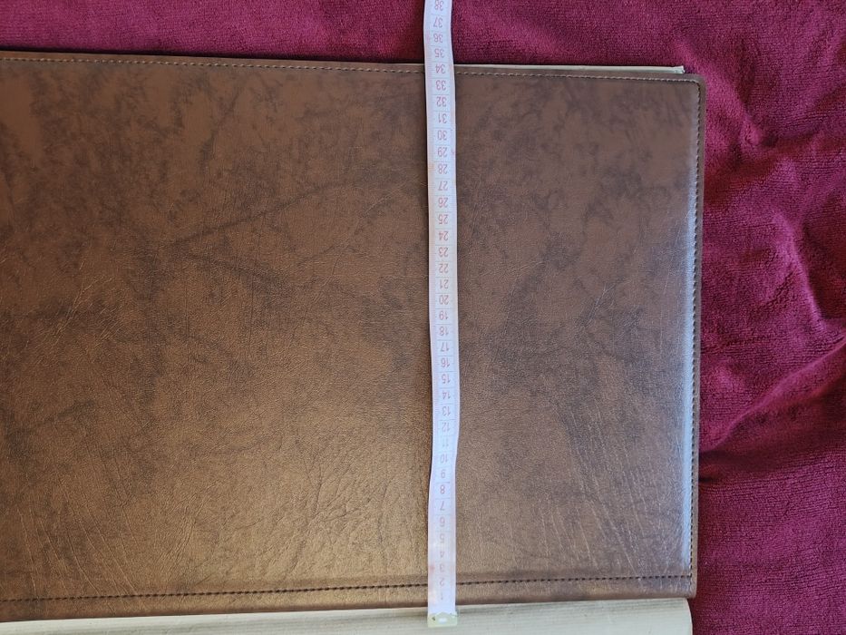Mapă portofoliu piele naturală A3 – nouă, culoare maro