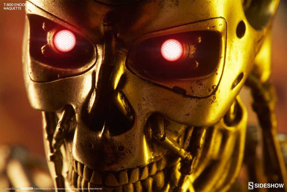 Statueta TERMINATOR Endoskeleton  maquette by Sideshow Collectibles EX