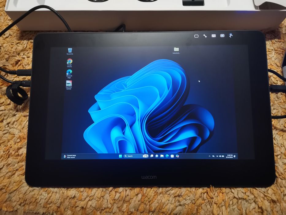 Tabletă grafică Wacom Cintiq pro 16 inch 4k touchscreen i