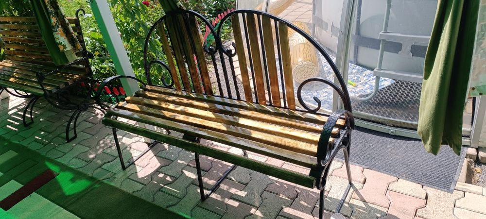 Скамейки кованый металл